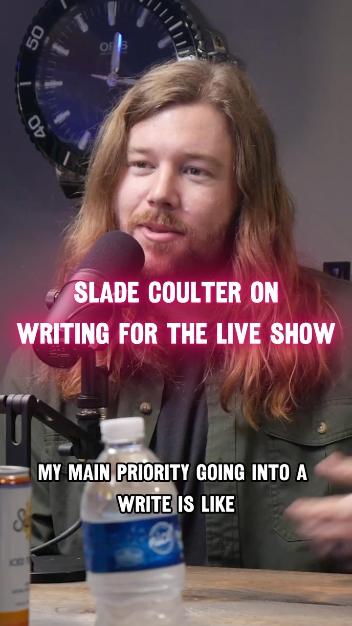 @sladecoulter shares what he keeps in the front of his mind when writing on the latest episode of the Raised Rowdy podcast - check it out now